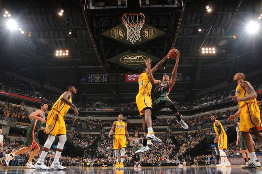 Milwaukee Bucks contro Indiana Pacers (Getty Images)
